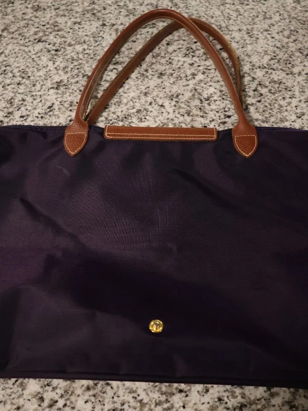 Longchamp Le Pliage Purple Large - Picture 13 of 14